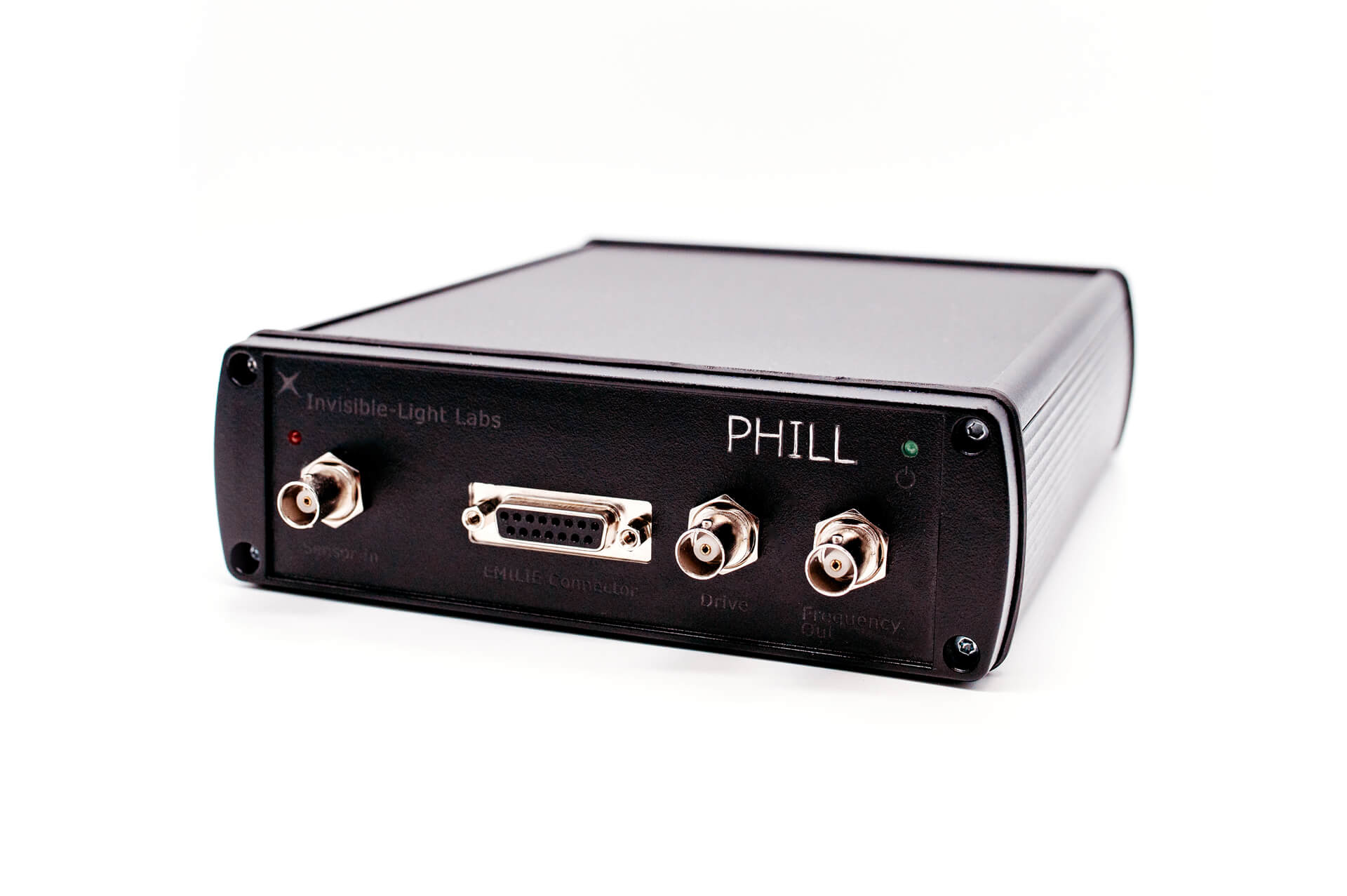 PHILL allows you to actuate and track the frequency of your NEMS and MEMS resonators without losing the lock or having to set PID parameters making the system robust and easy to use. The pre-amplifier is integrated and the system allows for resonance mode selection.